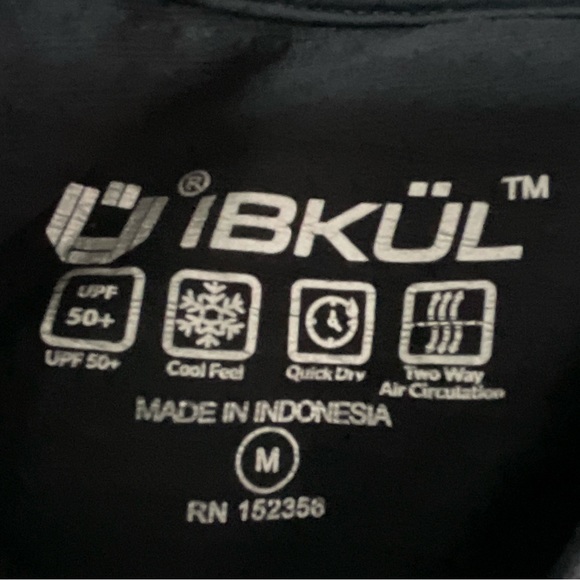 4- IBKüL Men's Medium Sun Protective UPF 50+ Cooling Shirts (LOT of 4) (A1) - Picture 5 of 7